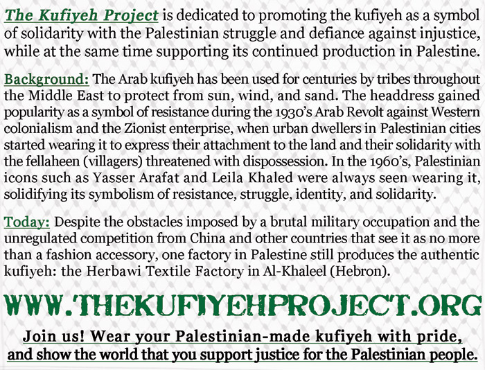 The Kufiyeh Project - card